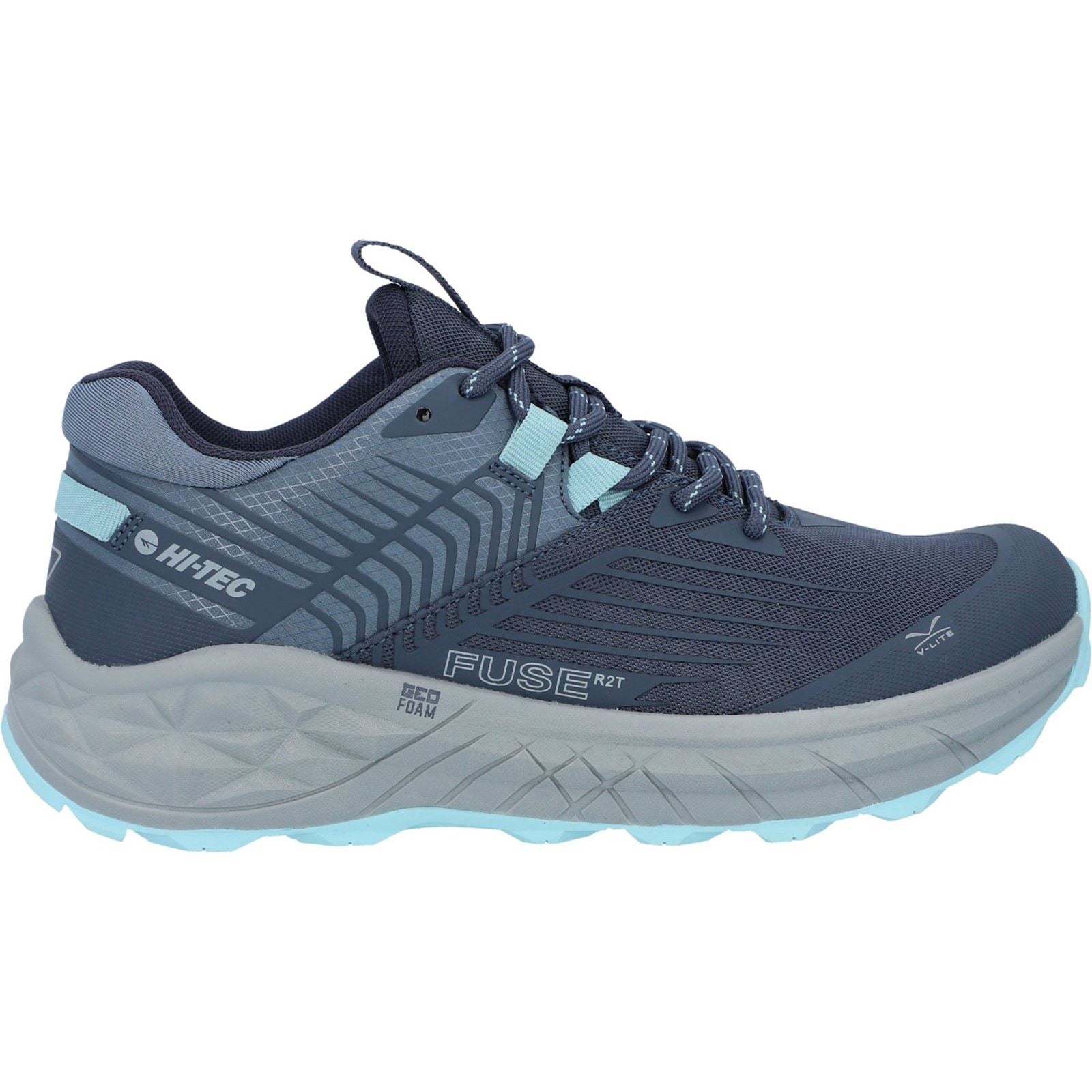 Hi-Tec Fuse Trail Low Synthetic Mesh Women's Grisaille/Flintstone Sneakers