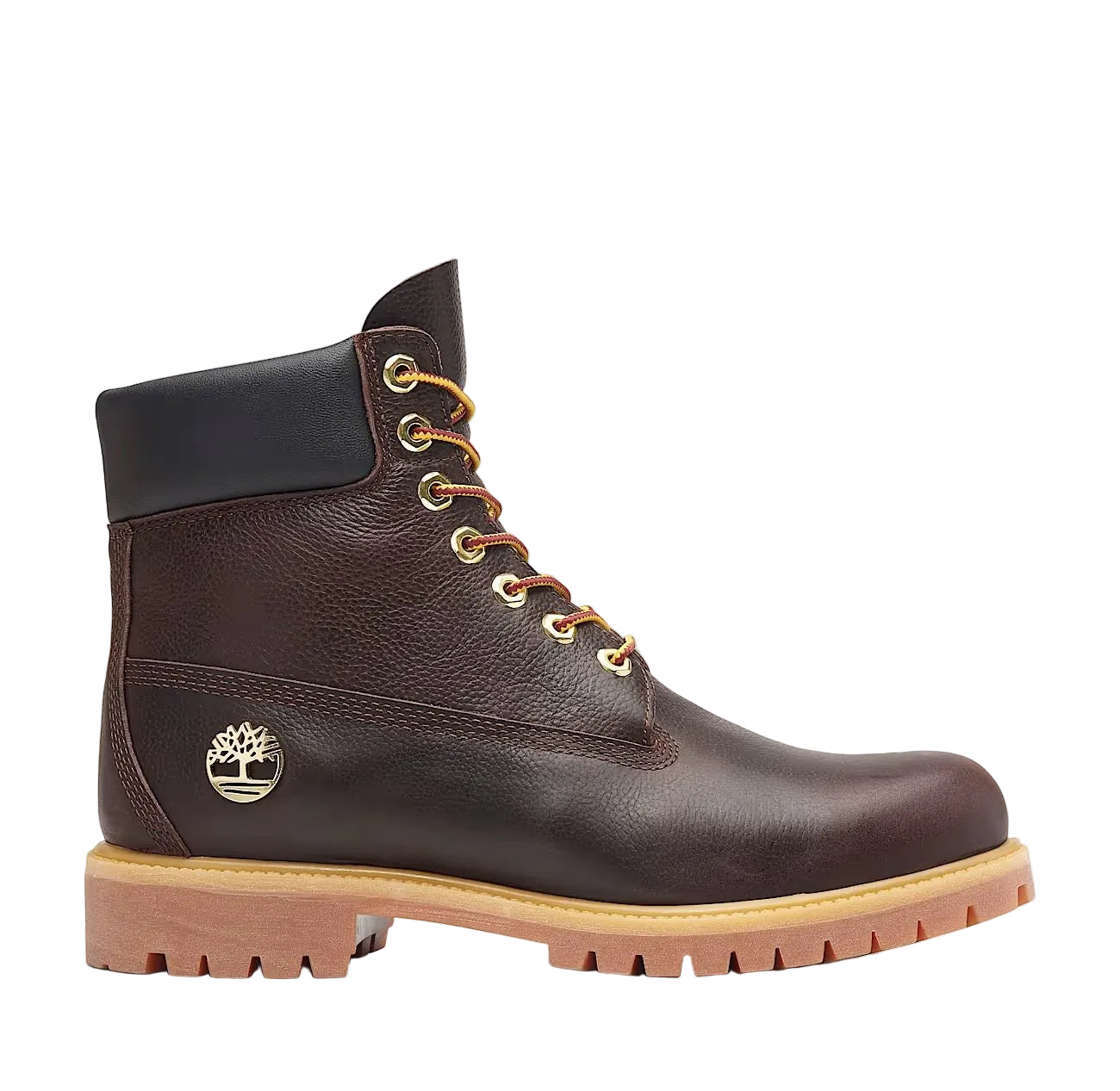 Timberland Premium Espresso 6 Inch Leather Men's Dark Brown/Black Boots