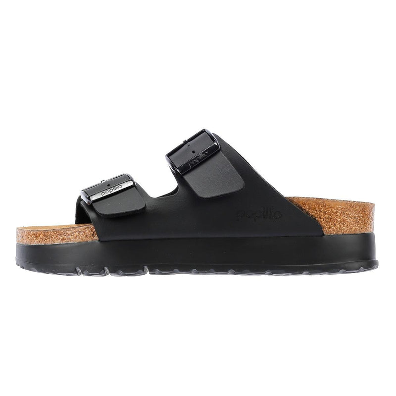 Birkenstock Arizona Flex Platform Women's Black Narrow Sandals