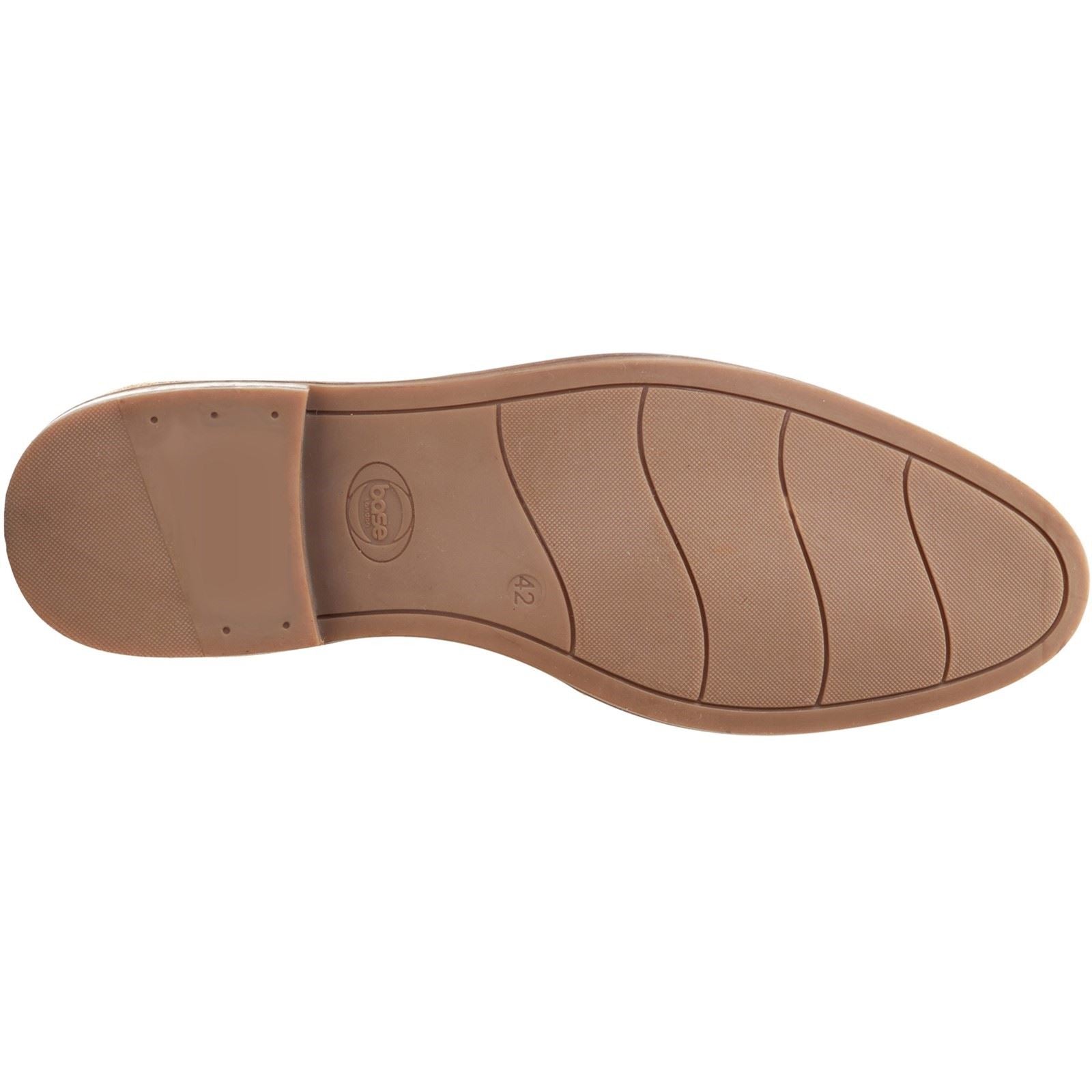 Base London Virgil Leather Men's Burnt Brown Boots