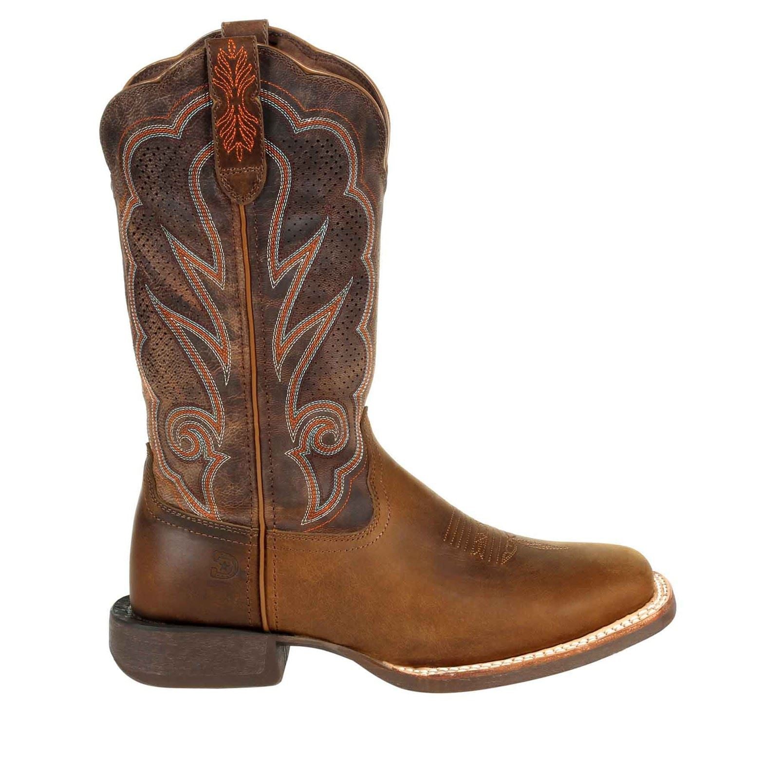 Durango Rebel Pro Leather Womens's Distressed Cognac Boots
