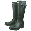 Hunter Mens Matt Olive MFT9007RMA-DOV Original Side Adjustable Wellington Boots