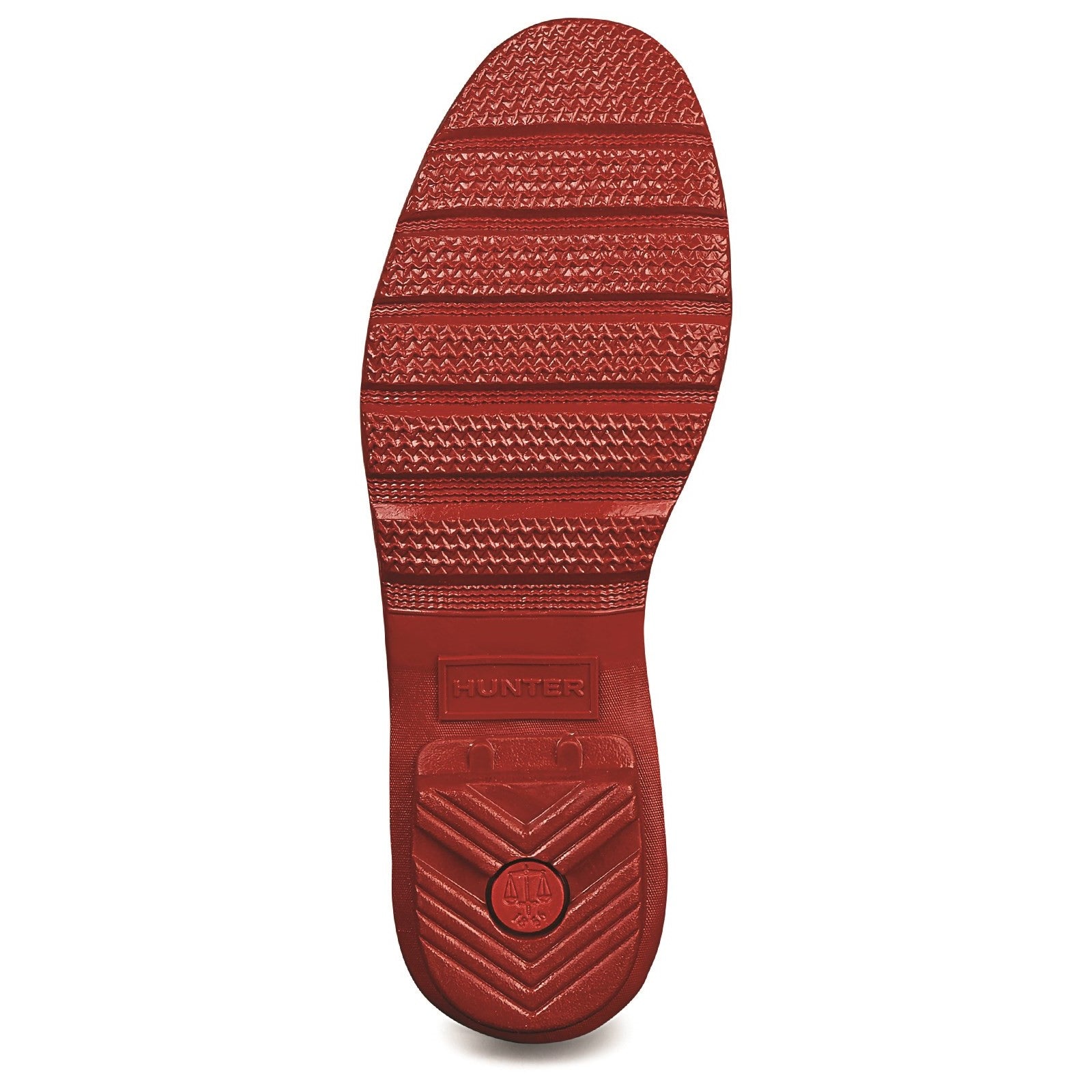 Hunter WFT1000RGL-MLR Original Tall Gloss Wellington Boots Female Red