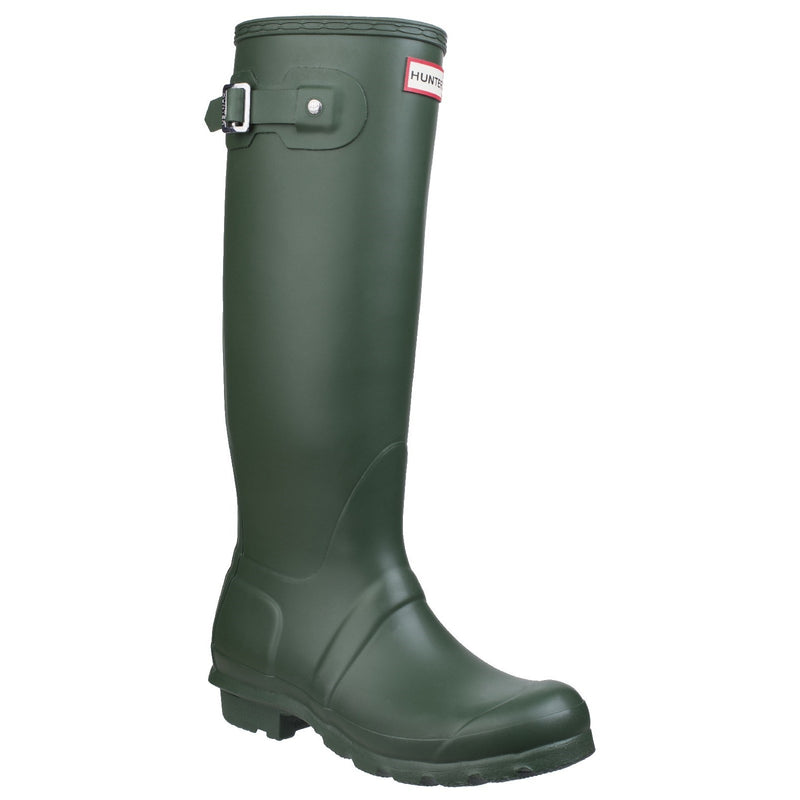 Hunter WFT1000RMA-HGR Original Tall Wellington Boots Female Green