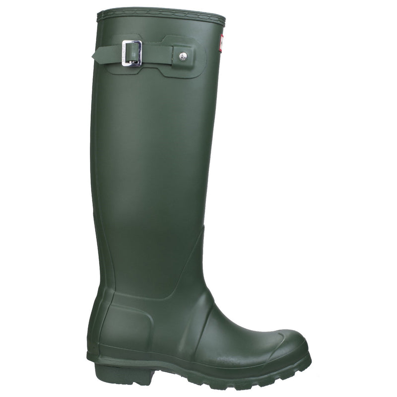 Hunter WFT1000RMA-HGR Original Tall Wellington Boots Female Green