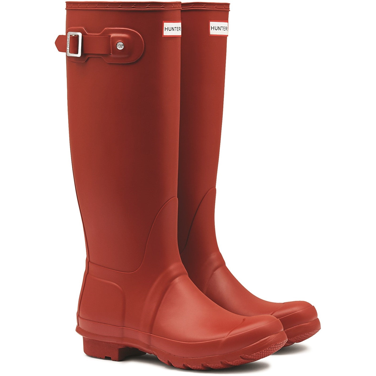 Hunter Womens Red WFT1000RMA-MLR Original Tall Wellington Boots