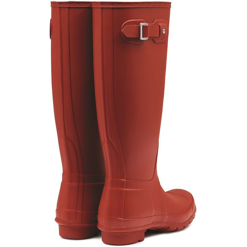 Hunter Womens Red WFT1000RMA-MLR Original Tall Wellington Boots
