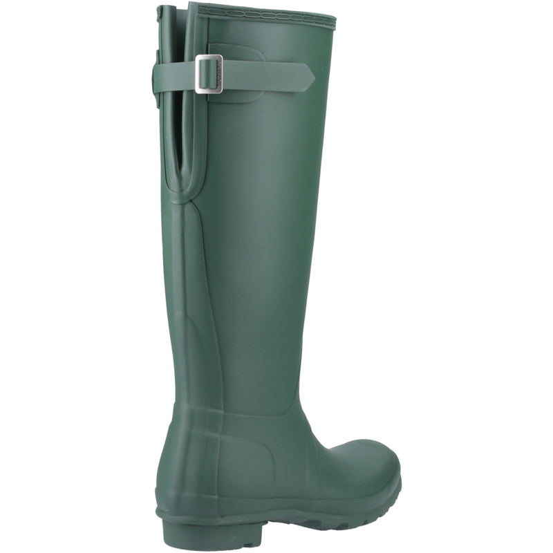 Hunter Womens Green WFT1001RMA-HGR Original Tall Back Adjustable Wellington Boots