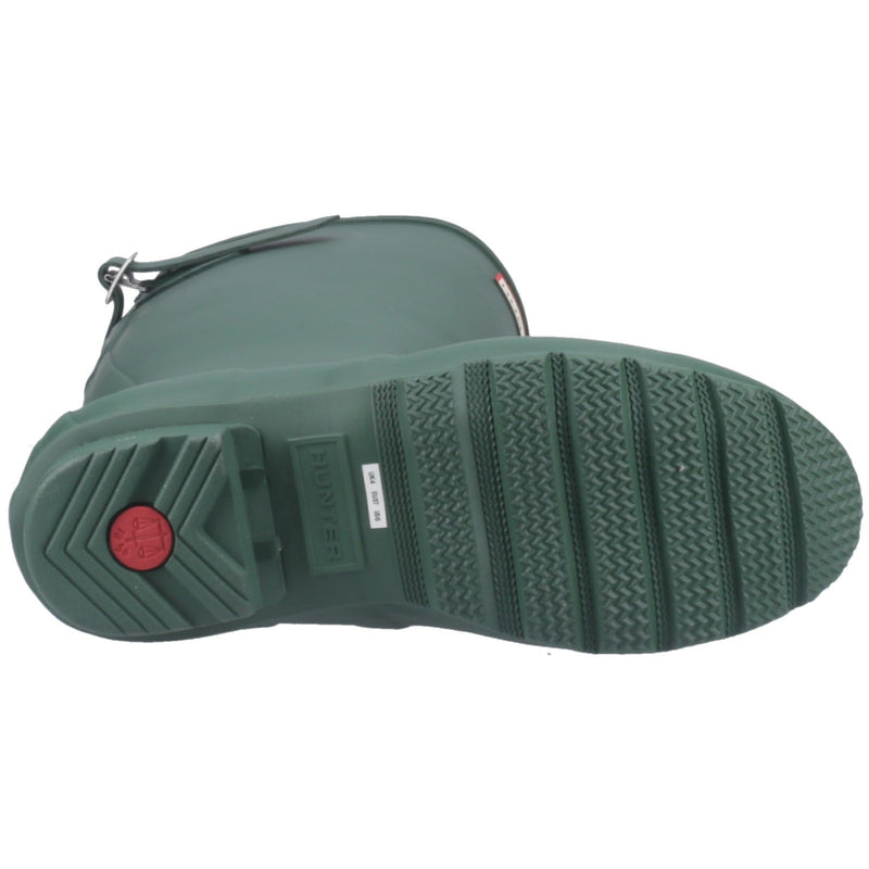 Hunter Womens Green WFT1001RMA-HGR Original Tall Back Adjustable Wellington Boots