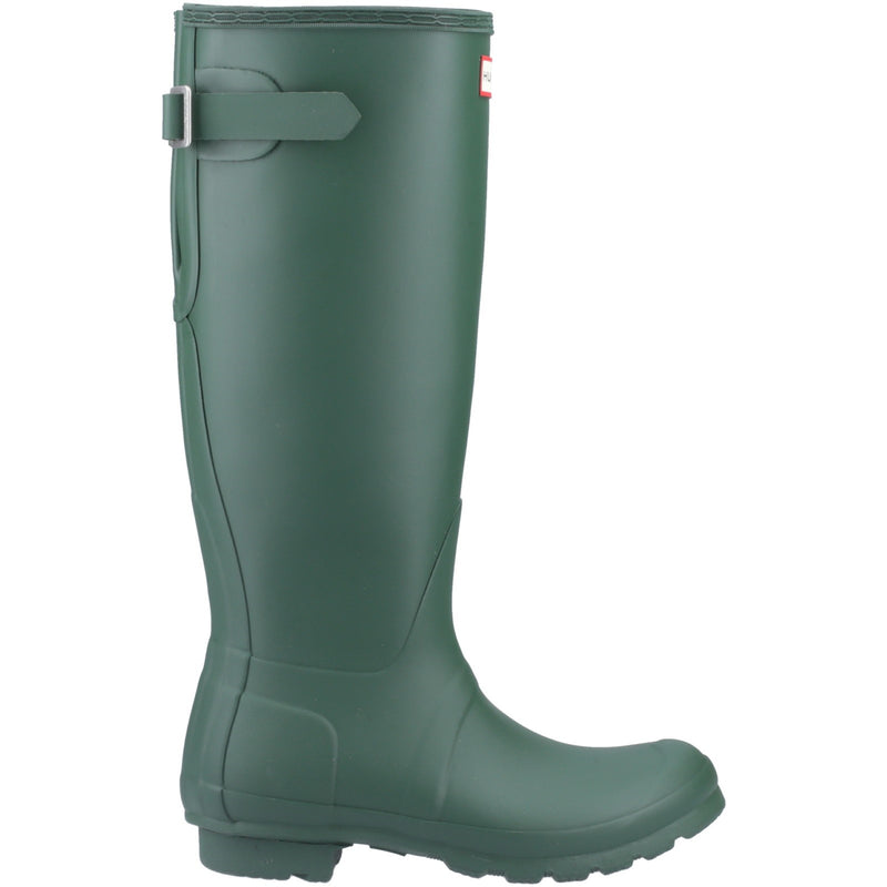 Hunter Womens Green WFT1001RMA-HGR Original Tall Back Adjustable Wellington Boots