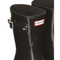Hunter Womens Gloss Black WFS1000RGL-BLK Original Short Wellington Boots