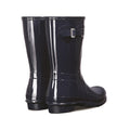 Hunter Womens Matt Navy WFS1000RGL-NVY Original Short Wellington Boots