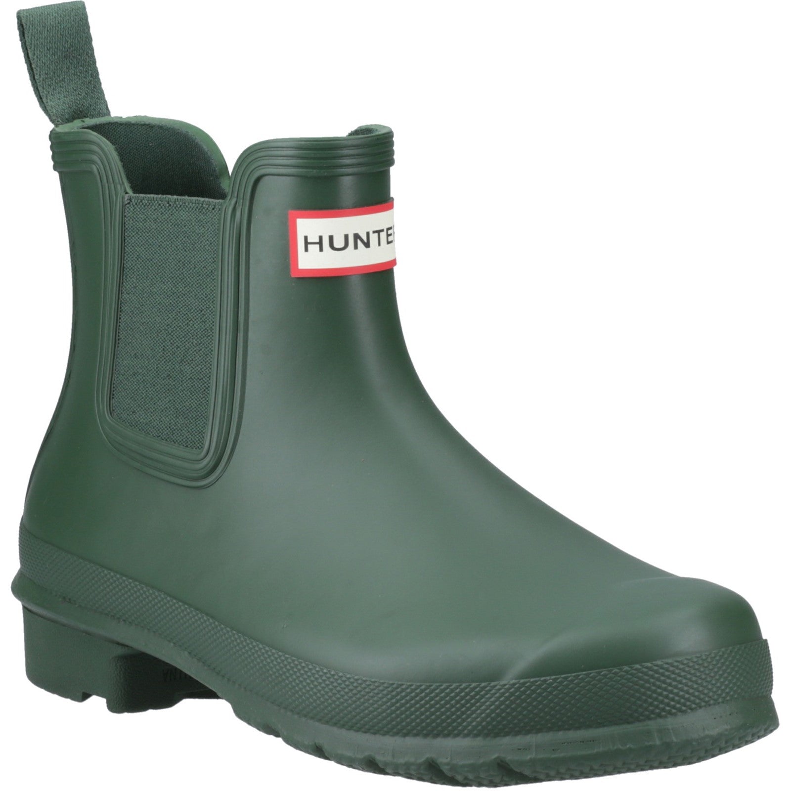 Hunter Womens Green WFS2078RMA-HGR Original Chelsea Boots