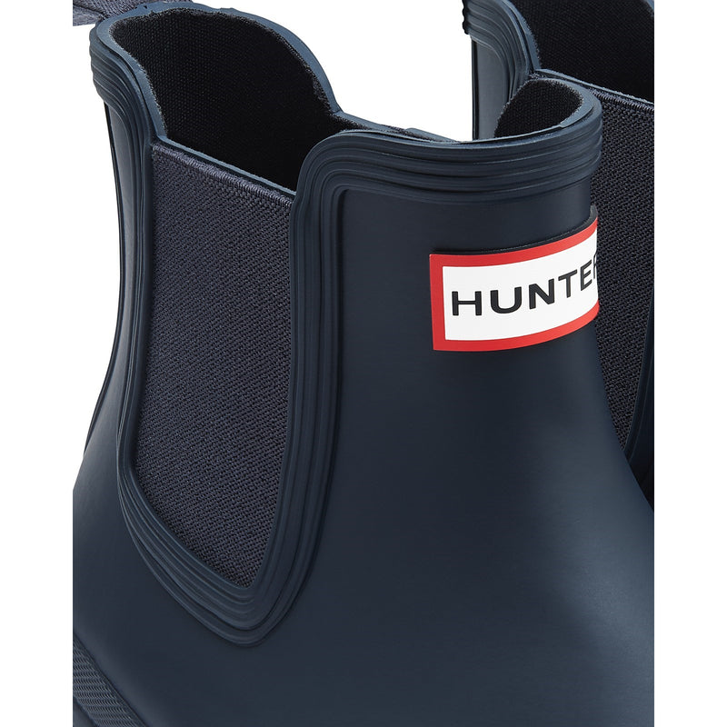 Hunter Mens Matt Navy MFS9116RMA-NVY Original Chelsea Boots