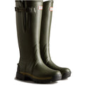 Hunter WFT2201RNP-DOV Balmoral Adjustable Synthetic Lined Wellington Female Dark Green