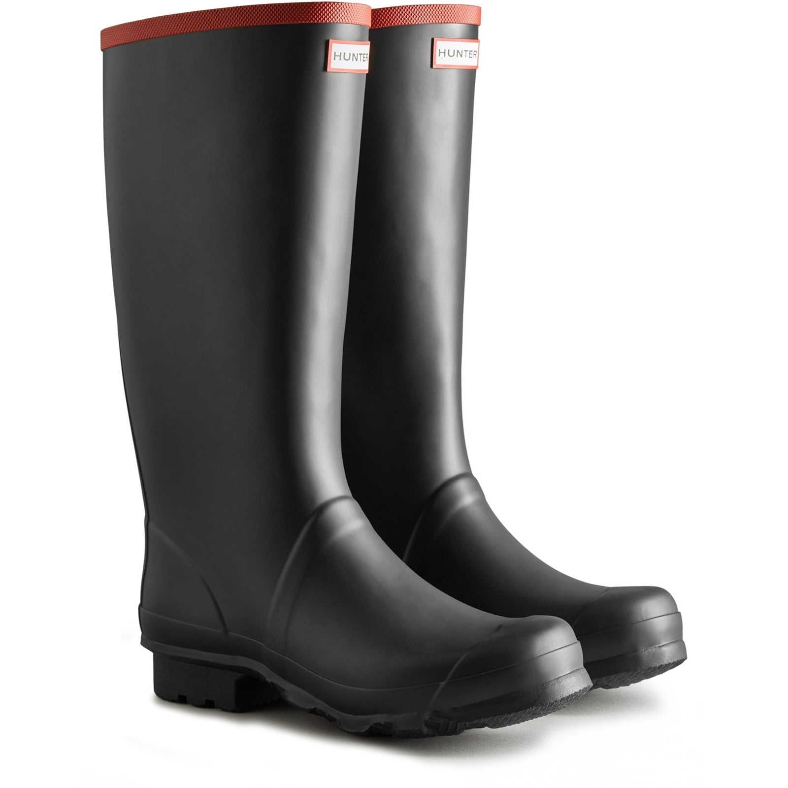 Hunter UFT4008RMA-BLK Argyll Full Knee Wellington Unisex Black