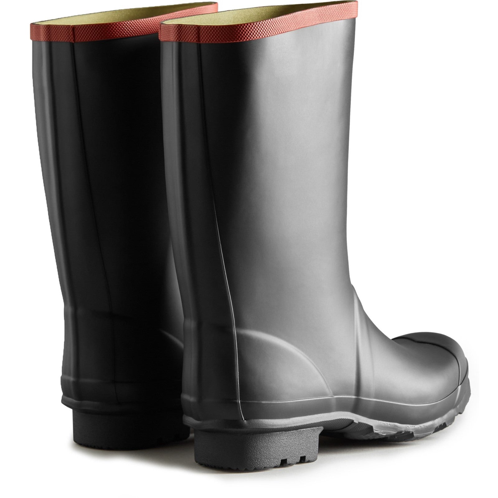 Hunter Unisex Matt Black UFS4004RMA-BLK Argyll Short Knee Wellington Boots