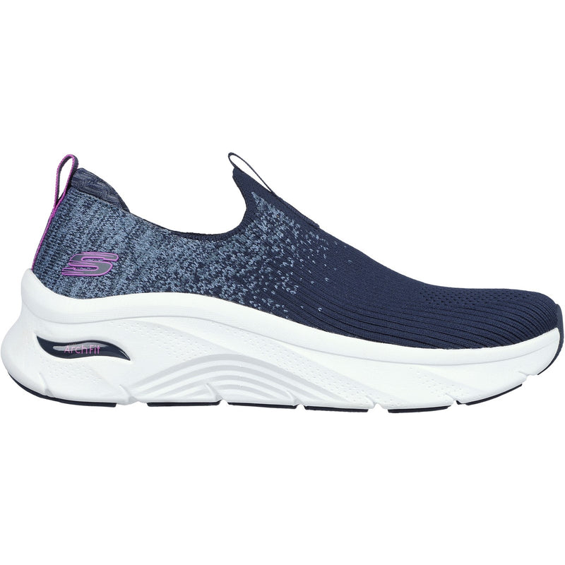 Skechers Womens Arch Fit D'Lux Key Journey 149684-NVY Navy Slip On Shoe