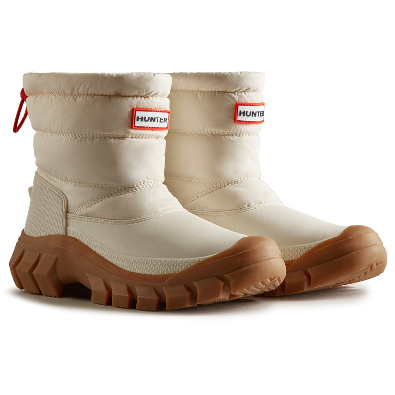 Hunter WFS2108WWU-WWG Intrepid Short Snow Boot Female Beige