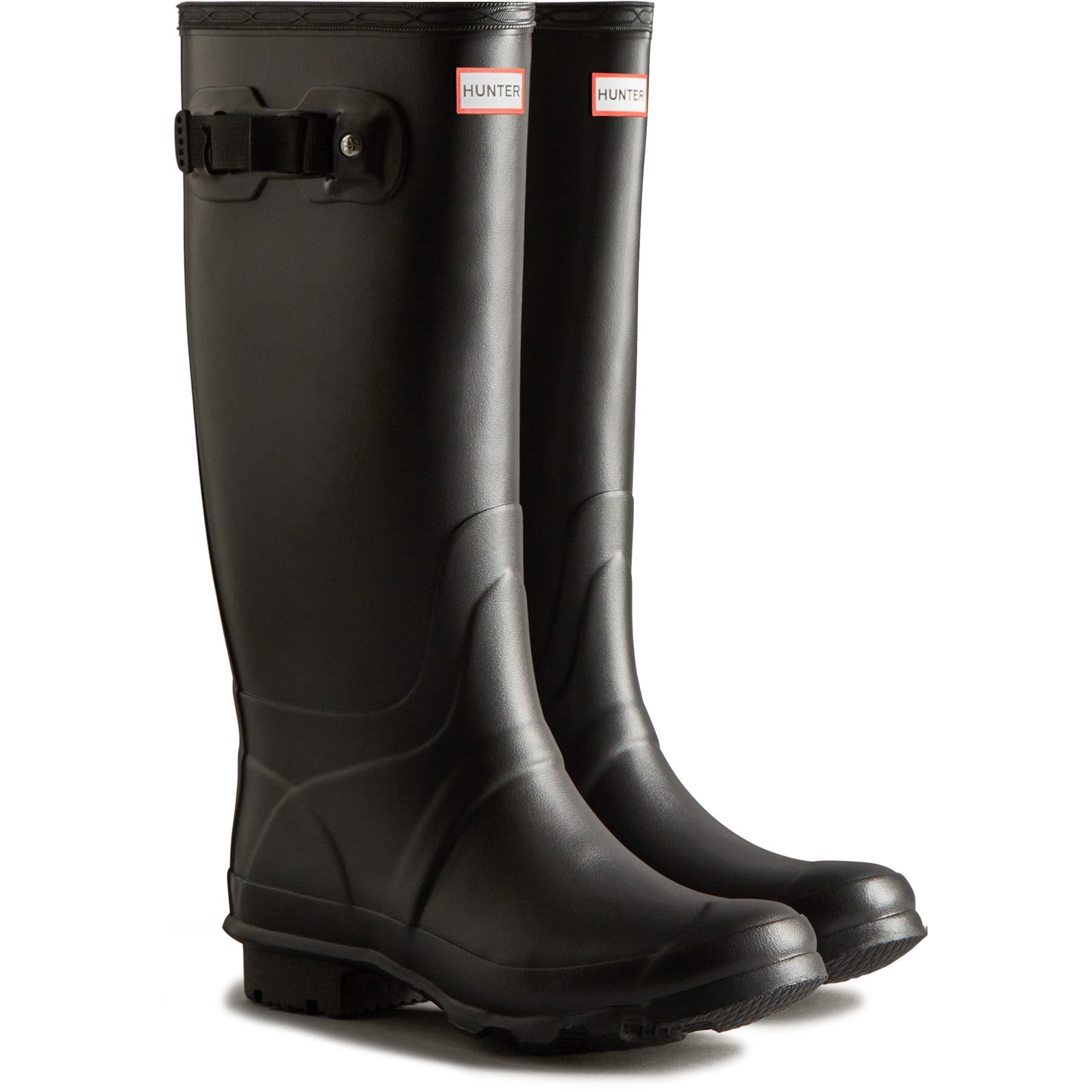 Hunter WFT2205RMI-BLK Huntress Wide Leg Wellington Boots Female Black