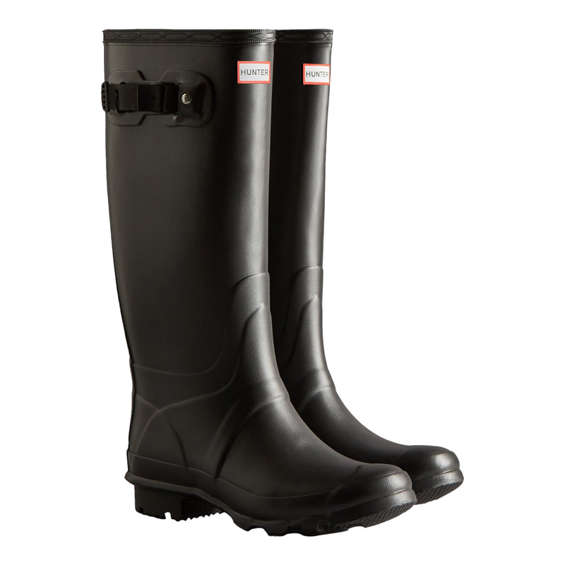 Hunter WFT2205RMI-BLK Huntress Wide Leg Wellington Boots Female Black