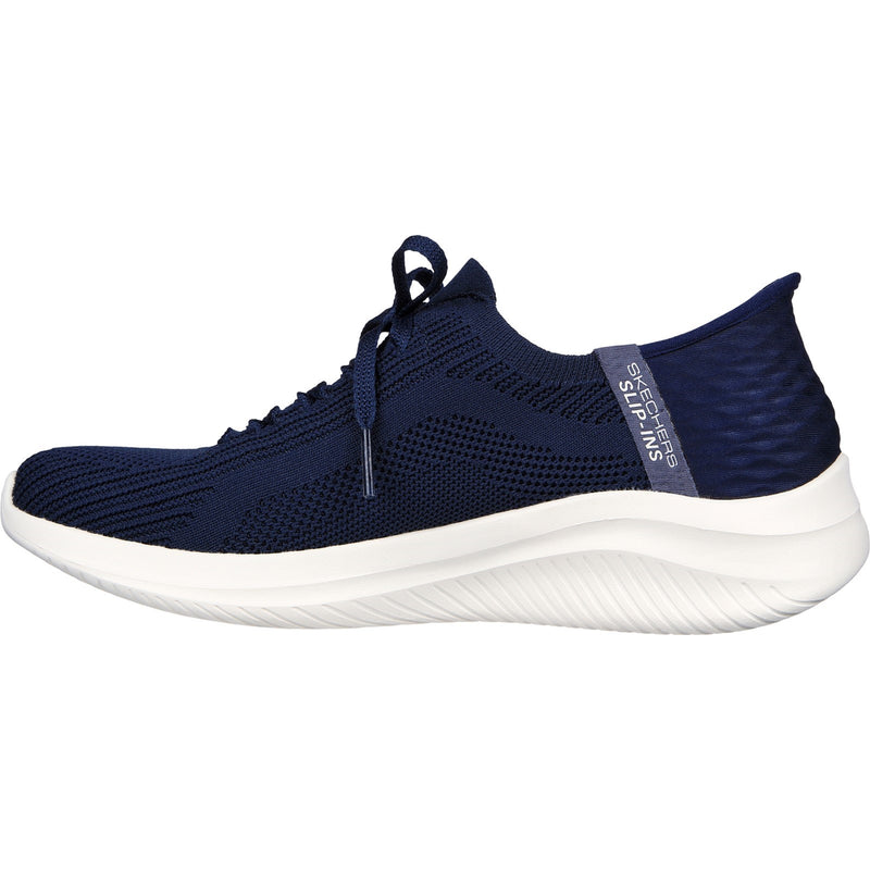 Skechers Womens Ultra Flex 3.0 Brilliant Path 149710-NVY Navy Slip On Shoe
