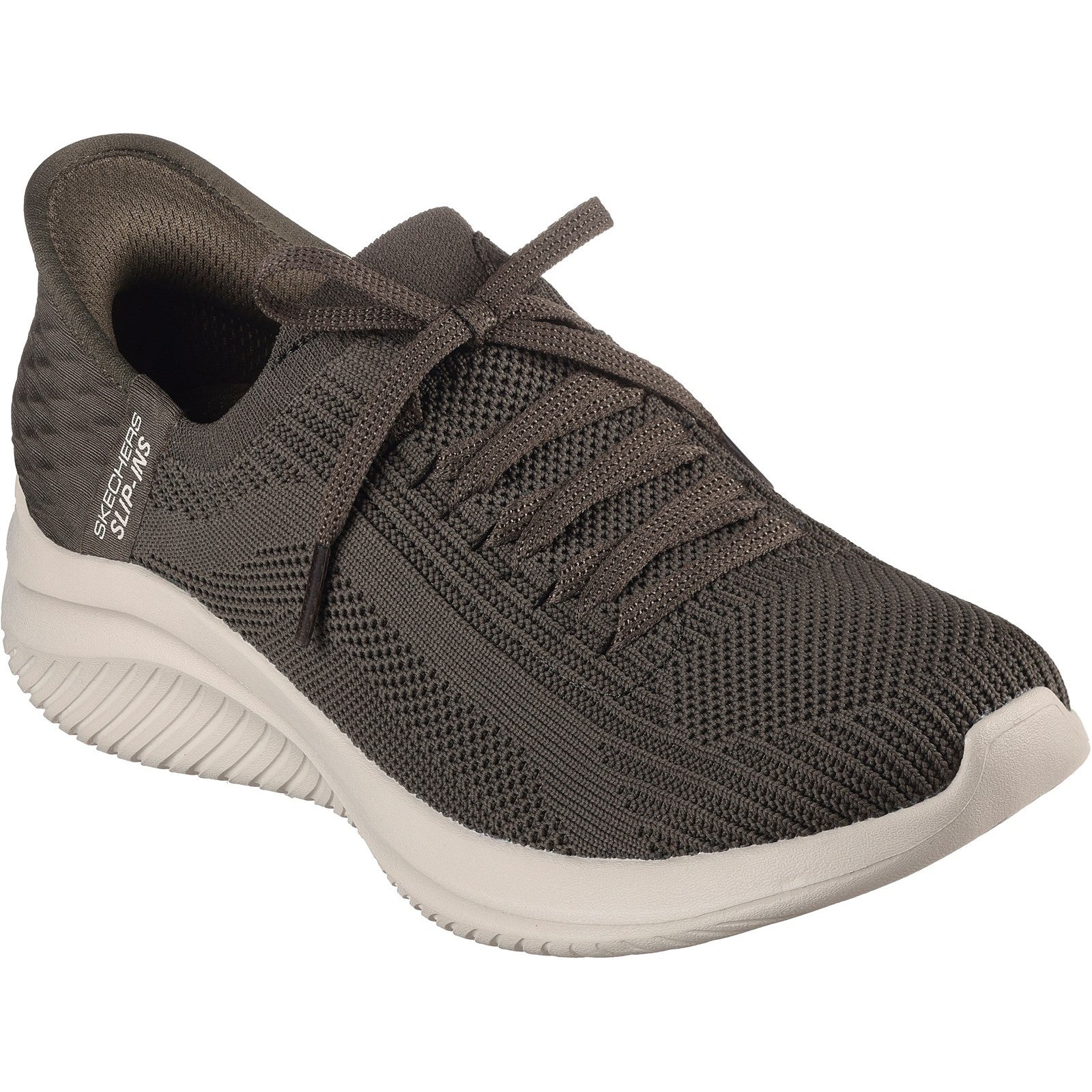 Skechers Womens Ultra Flex 3.0 Brilliant Path 149710-OLV Olive Slip On Shoe