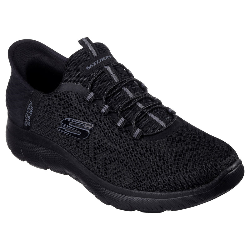 Skechers Mens Slip-ins: Summits - High Range 232457-BBK Black Slip On Shoe
