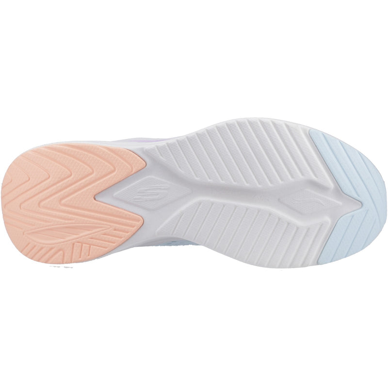 Skechers Womens Skech-Air Meta - Aired Out 150131-LBMT Light Blue/Multi Lace Up Shoe