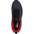 Skechers Mens Vapor Foam - Varien 232626-BKRD Black/Red Lace Up Shoe