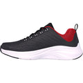 Skechers Mens Vapor Foam - Varien 232626-BKRD Black/Red Lace Up Shoe
