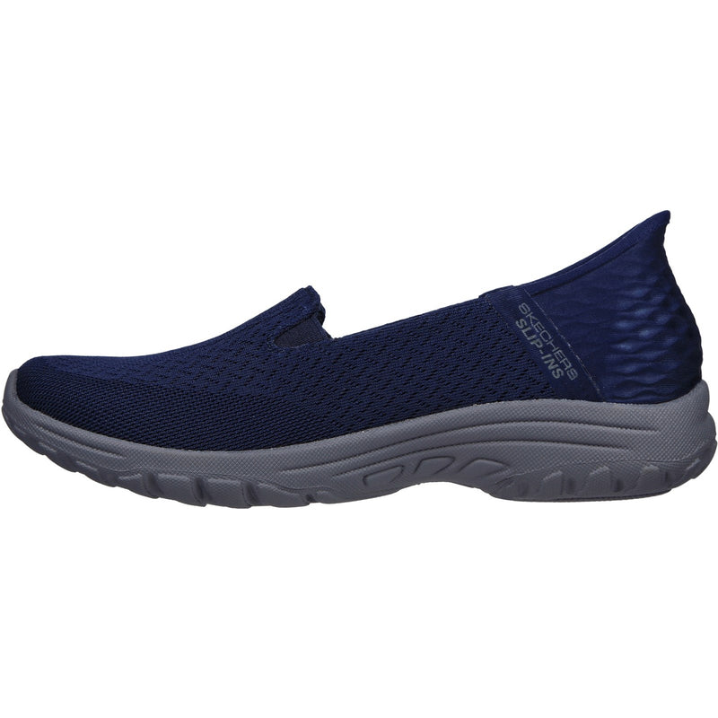 Skechers Womens Reggae Fest 2.0 - Guiding 158698-NVY Navy Slip On Shoe