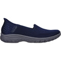 Skechers Womens Reggae Fest 2.0 - Guiding 158698-NVY Navy Slip On Shoe
