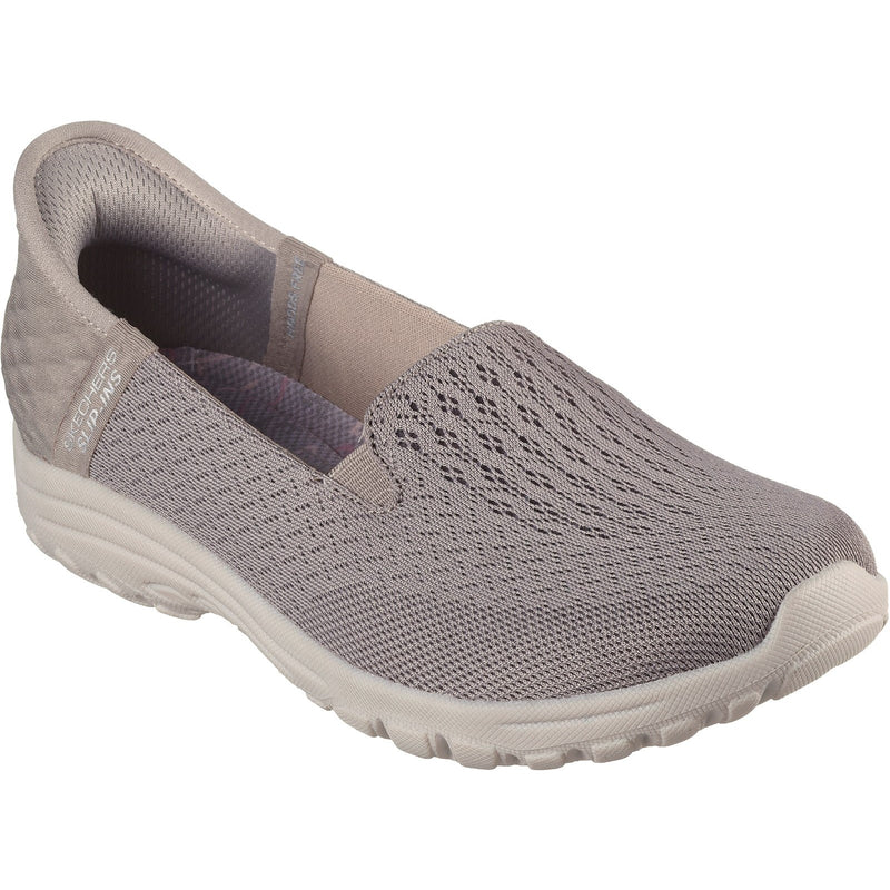 Skechers Womens Reggae Fest 2.0 - Guiding 158698-TPE Taupe Slip On Shoe