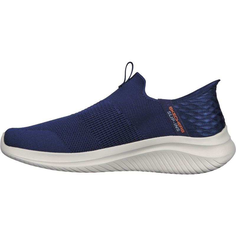 Skechers Mens Ultra Flex 3.0 Smooth Step 232450W-NVY Navy Slip On Shoe