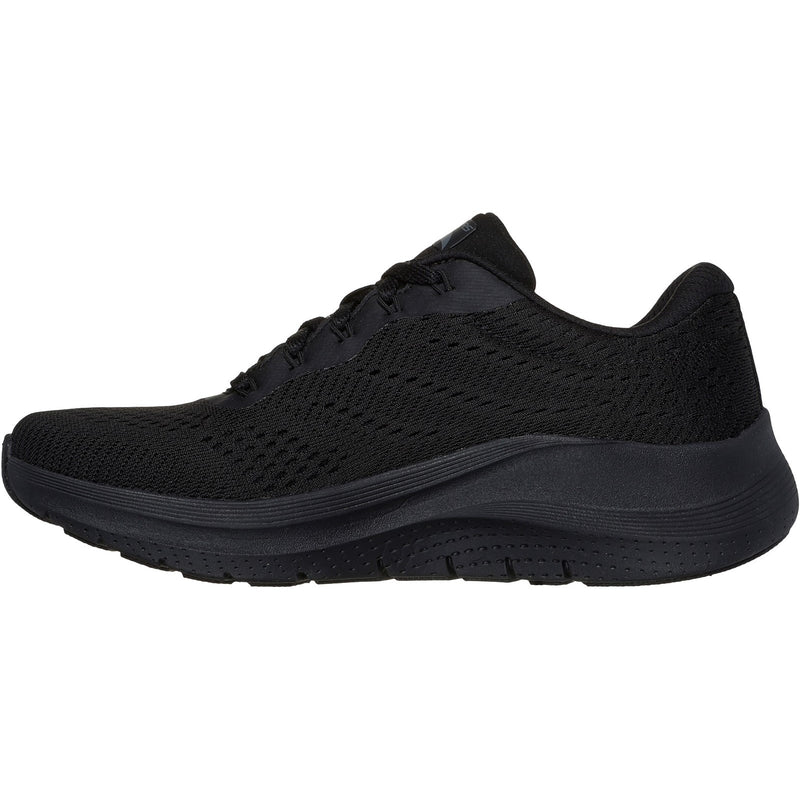 Skechers Womens Arch Fit 2.0 - Big League 150051-BBK Black Lace Up Shoe