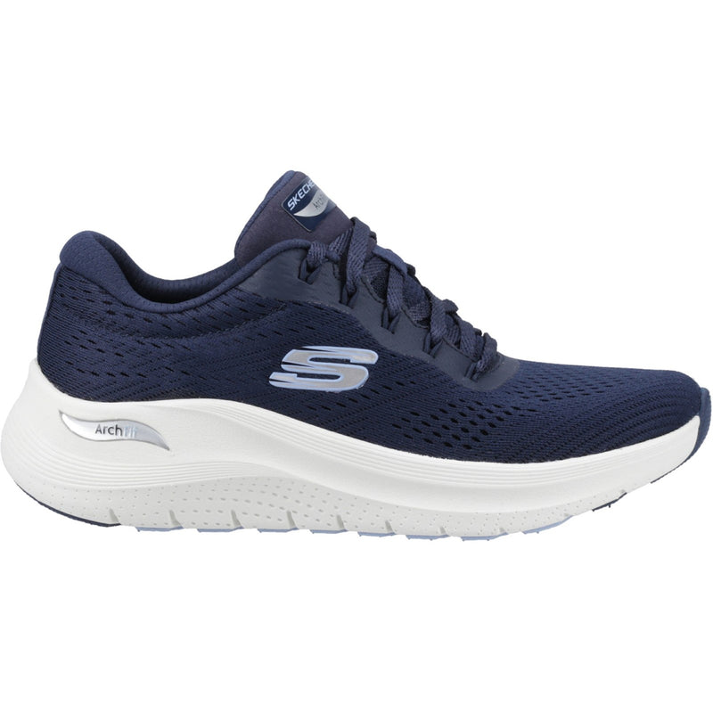 Skechers Womens Arch Fit 2.0 - Big League 150051-NVY Navy Lace Up Shoe