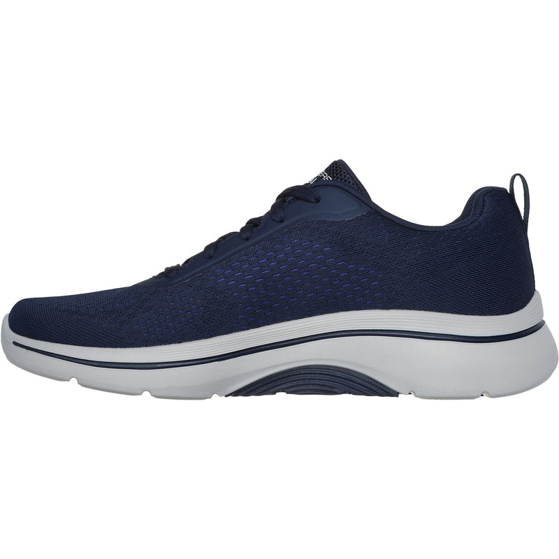 Skechers Mens Go Walk Arch Fit 2.0 Idyllic 216516-NVY Navy Lace Up Shoe