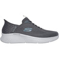 Skechers Mens Skech-Lite Pro Primebase 232466-CCBL Charcoal/Blue Lace Up Shoe