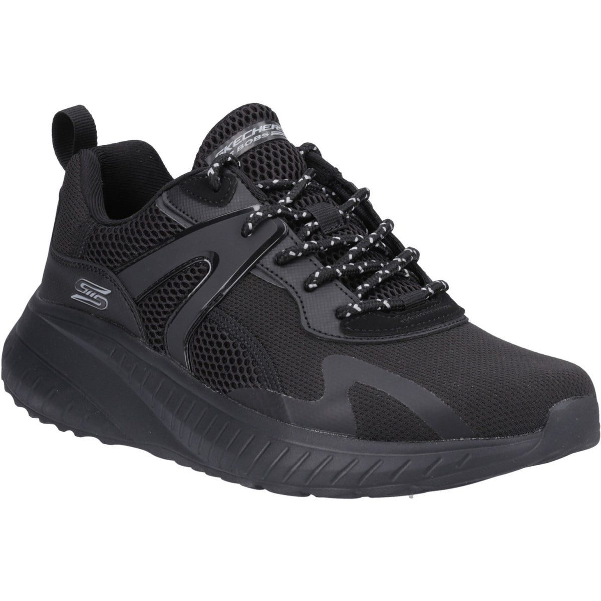 Skechers Mens Bobs Squad Chaos Elevated Drift 118034-BBK 
