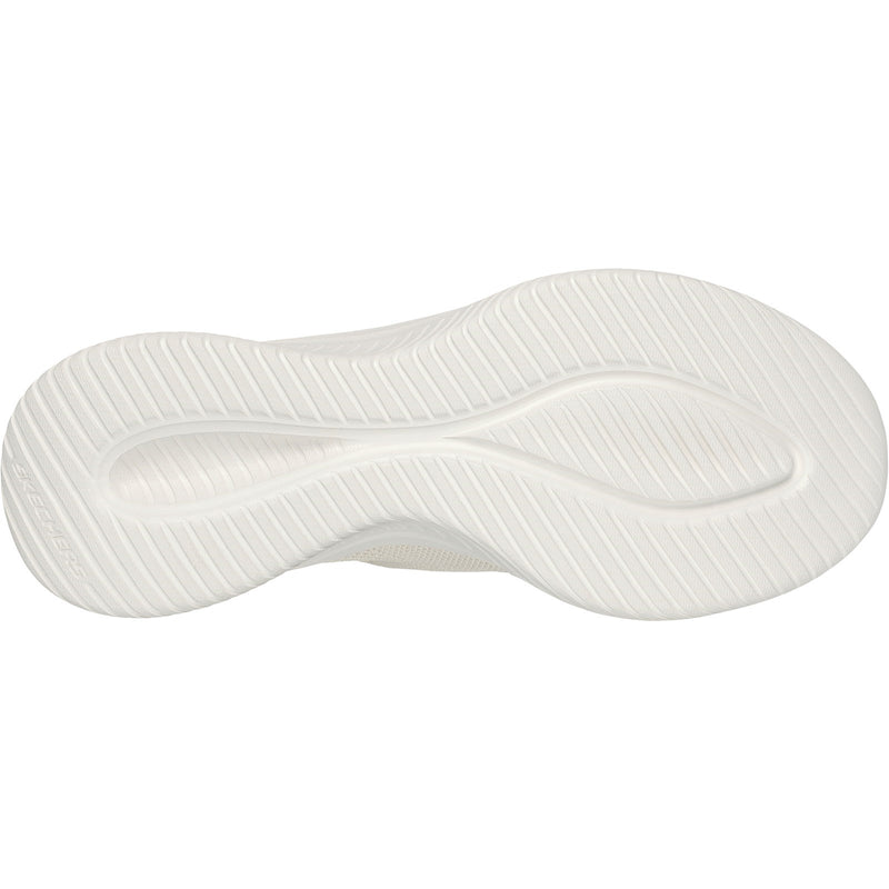 Skechers Womens Ultra Flex 3.0 - Brilliant 149710W-NAT Natural Lace Up Shoe