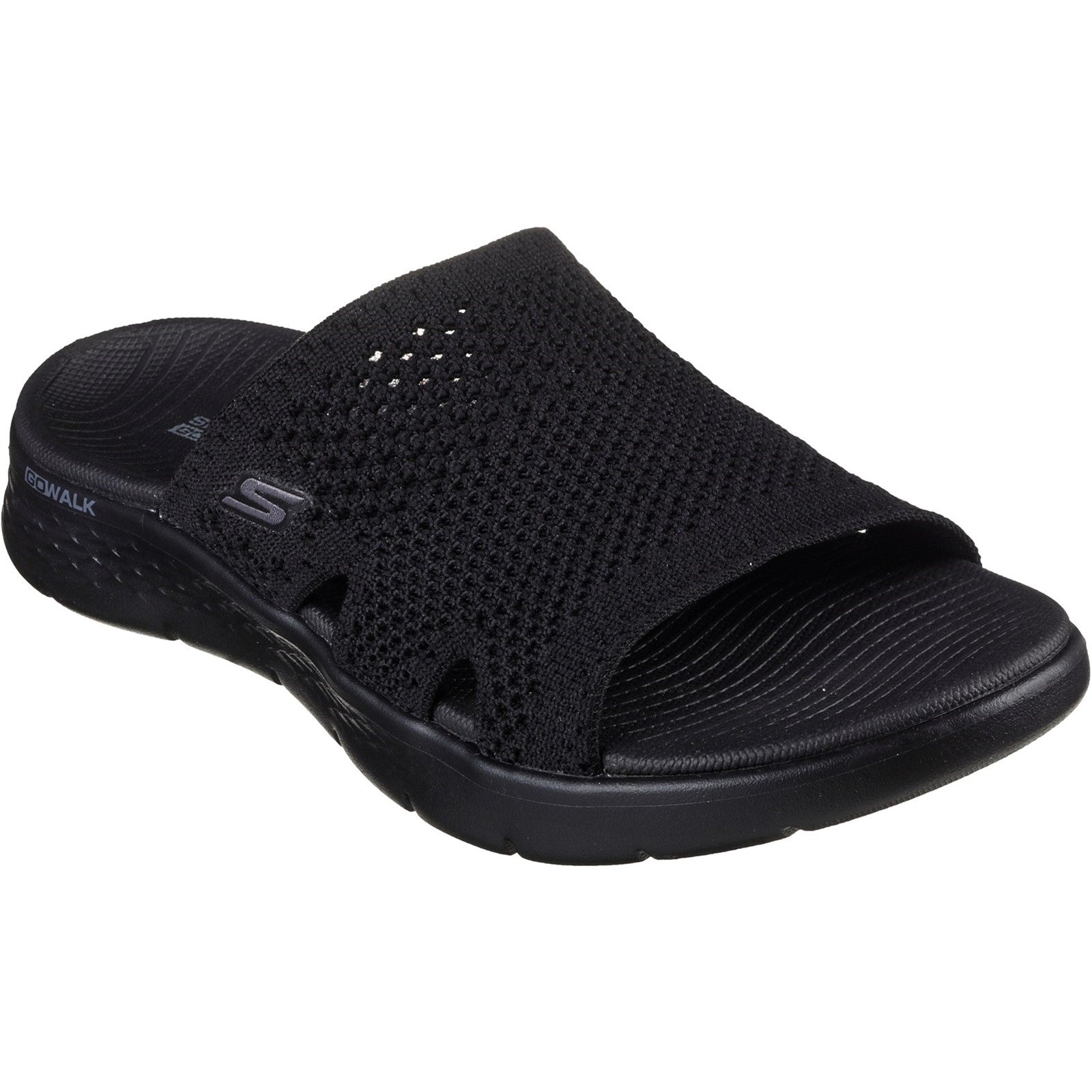 Skechers Womens GO WALK Flex Elation 141425-BBK Black Slip On Shoe