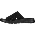 Skechers Womens GO WALK Flex Elation 141425-BBK Black Slip On Shoe