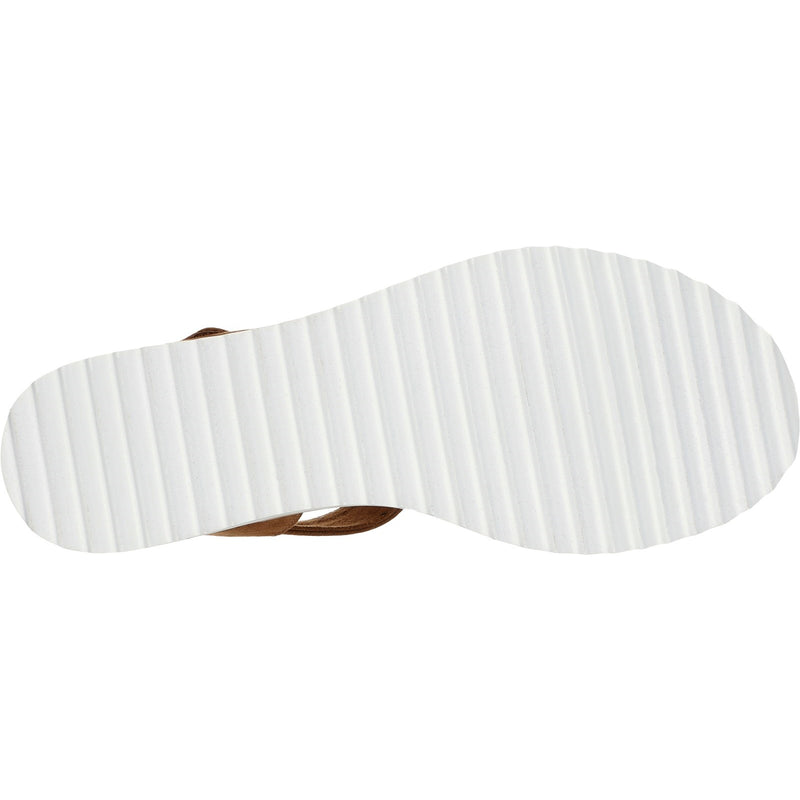 Skechers Womens Desert Kiss Serendipitous 114147-CSNT Chestnut Buckle Shoe