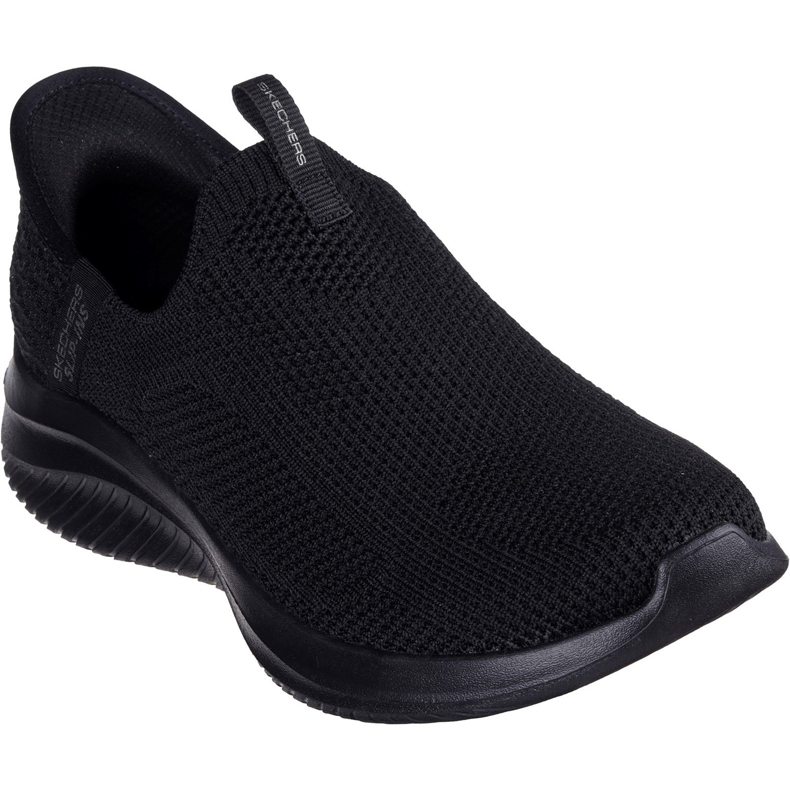 Skechers Womens Ultra Flex 3.0 Easy Win 150450-BBK Black Slip On Shoe