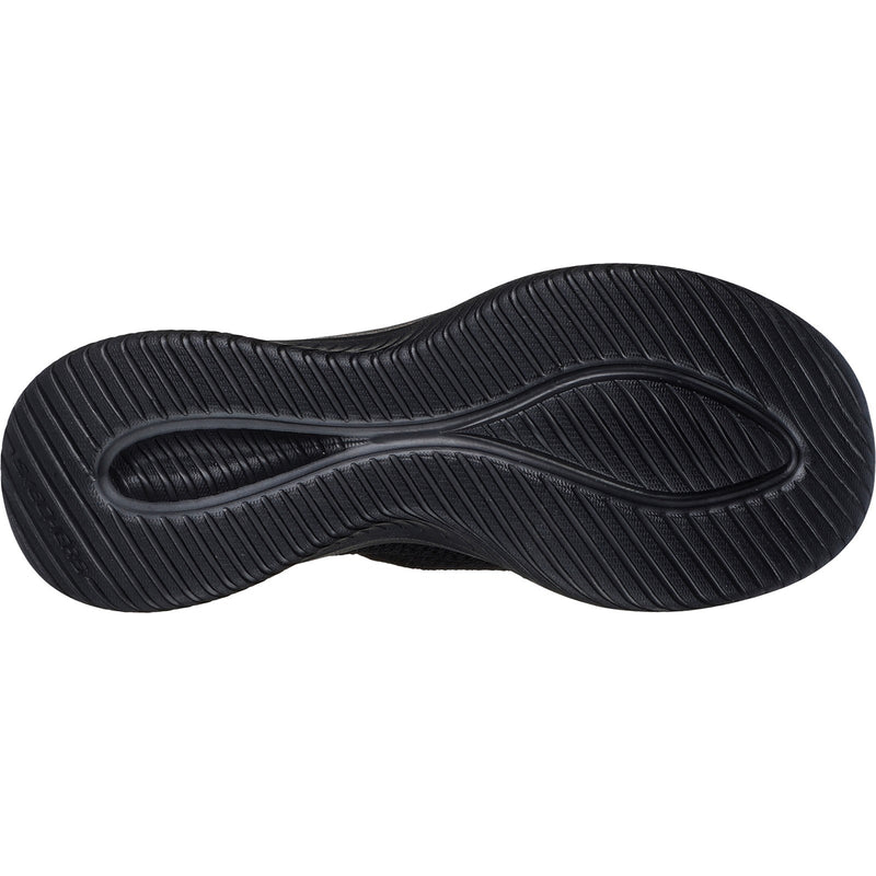 Skechers Womens Ultra Flex 3.0 Easy Win 150450-BBK Black Slip On Shoe
