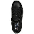 Skechers Womens BOBS D'Vine Instant Delight 114456-BLK Black Lace Up Shoe