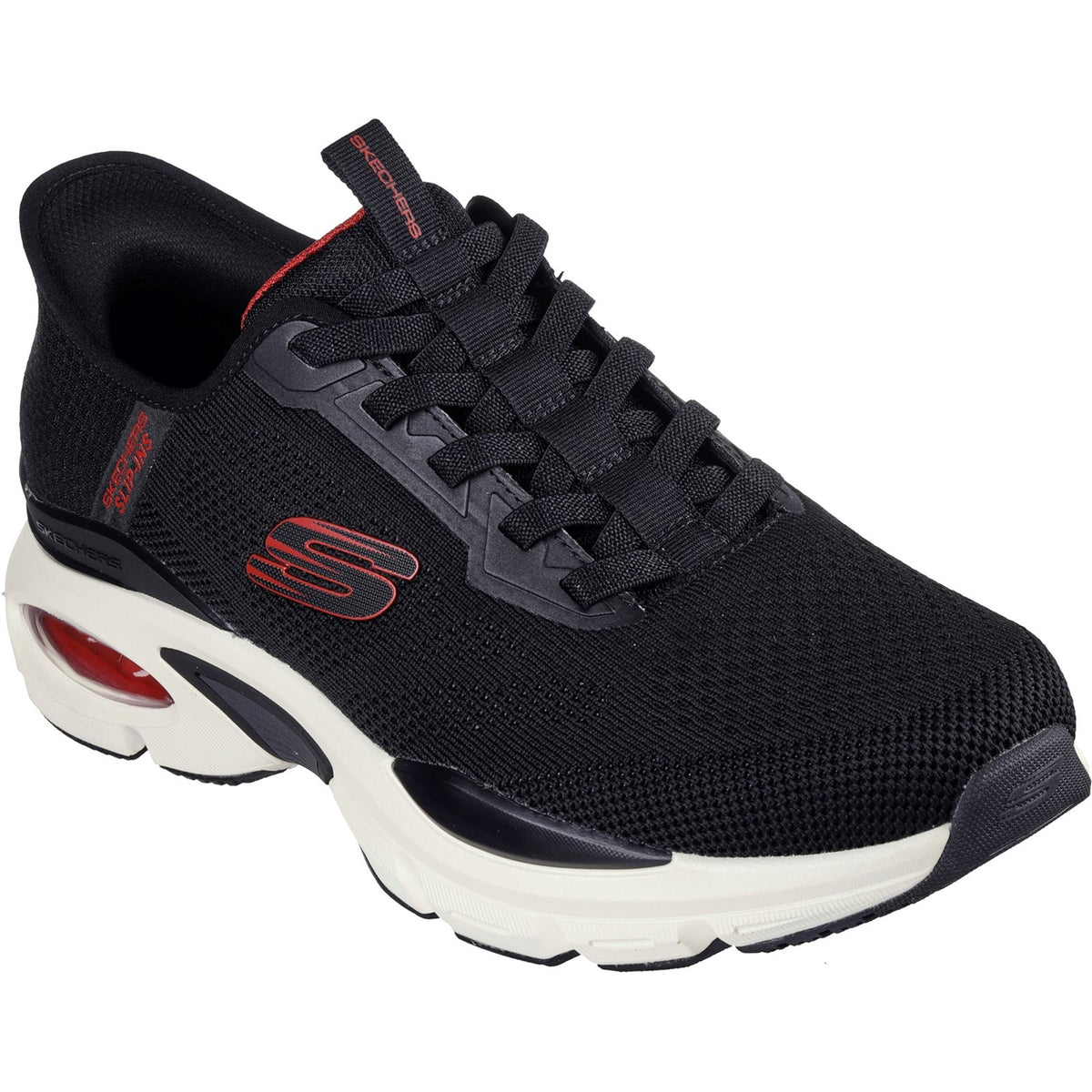 Skechers Mens Skech-Air Ventura Vanderway 232447-BKRD Black 