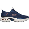 Skechers Mens Skech-Air Ventura Vanderway 232447-NVOR Navy/Orange Slip On Shoe