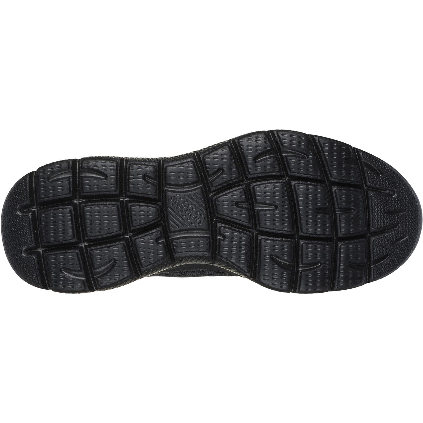 Skechers Mens Summits Key Pace 232469-BBK Black Slip On Shoe